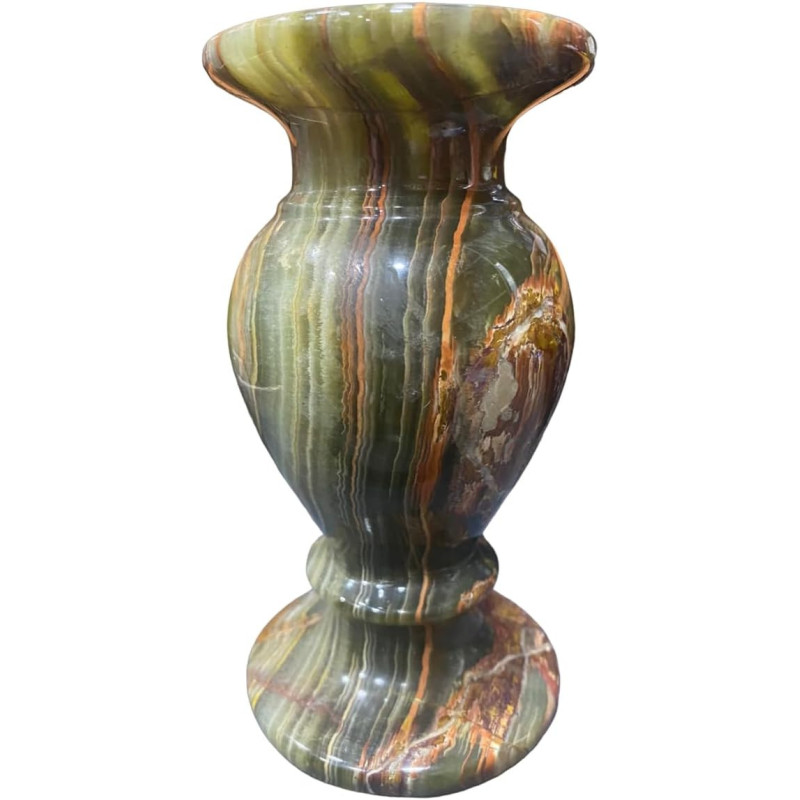 Marble Onyx Vase 14cm Height