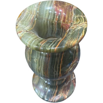Marble Onyx Vase 14cm Height
