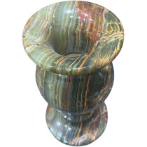 Marble Onyx Vase 14cm Height
