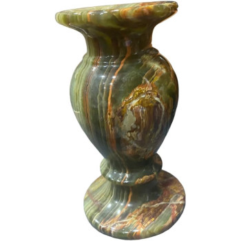 Marble Onyx Vase 14cm Height