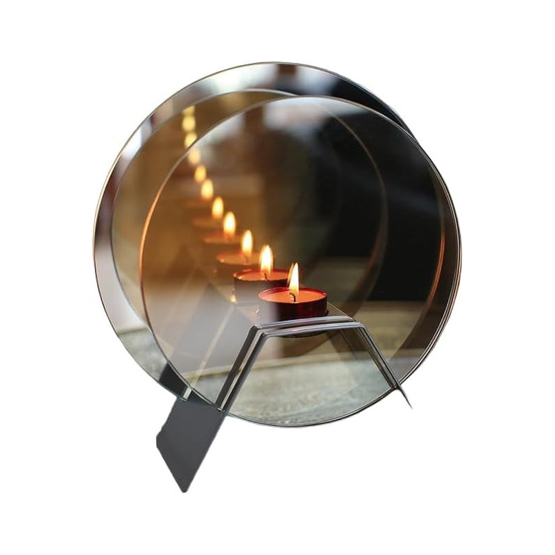 Infinity Candle, Magical Effect Of Candles Mirrored