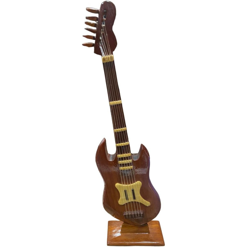 Mahogany Wooden Guitar Bass Model
