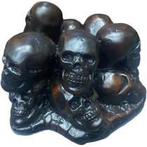 Multi Skull Designed Resin Holder