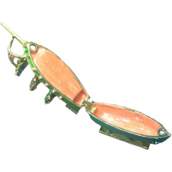 Souvenir Green Ship 10cm Length