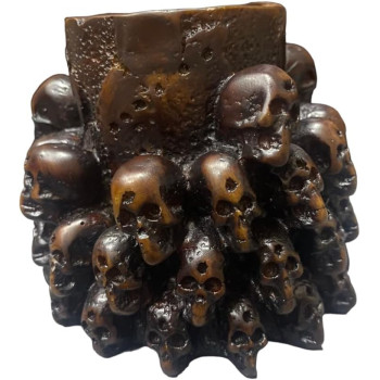 Set Of Skulls Designed Resin Holder