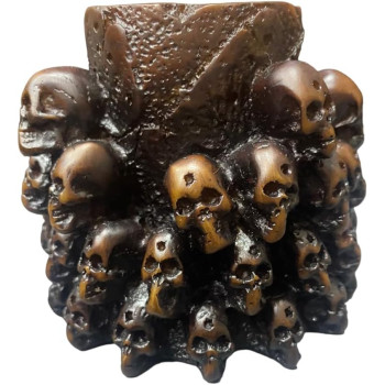 Set Of Skulls Designed Resin Holder