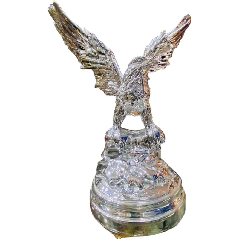 Handcrafted Silver Decorative Eagle