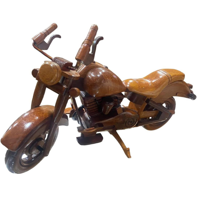 Mahogany Wooden Bike Designed Model 10L x 35W x 17H