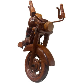Mahogany Wooden Bike Designed Model 10L x 35W x 17H