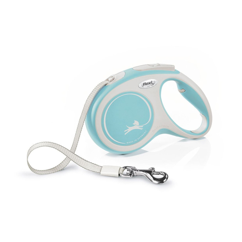 Flexi New Comfort Tape Dog Leash, M5M, Red