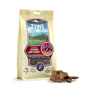 ZiwiPeak 60g Venison Lung And Kidney Dog Treats