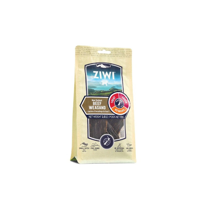 ZiwiPeak 72g Beef Weasand Dog Treats