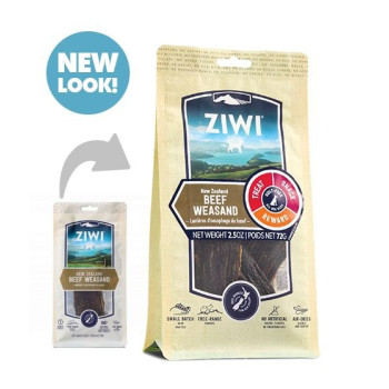 ZiwiPeak 72g Beef Weasand Dog Treats