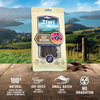 ZiwiPeak 72g Beef Weasand Dog Treats