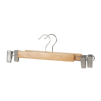 Generic 3-Piece Cloth Hanger Set With cl&p Silver/Beige 10cm
