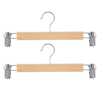 Generic 3-Piece Cloth Hanger Set With cl&p Silver/Beige 10cm