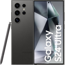 SAMSUNG Galaxy S24 Ultra, AI Phone, 1TB Storage, Titanium Black, 12GB RAM, Android Smartphone, 200MP Camera, S Pen, Long Battery Life
