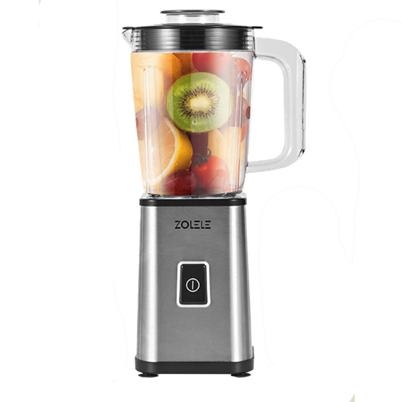 Zolele Zi101 Electric Juicer Multifunctional 800Ml Capacity One Button Switch 18000Rpm Strong Motor Grinder - Silver