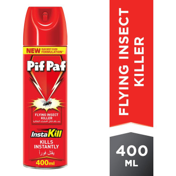 Pif Paf Mosquito & Fly Killer, Kills Instantly, Insect Killer Spray With Best Ever Formulation, 400 ml, Pack of 3