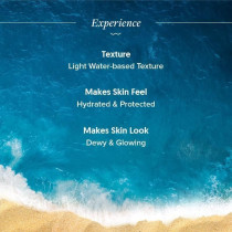 Aqualogica Glow+ Dewy Sunscreen SPF 50 PA+++ For UVA/B & Blue Light Protection, For Glowing & Well Protected Skin, Cream, 50G