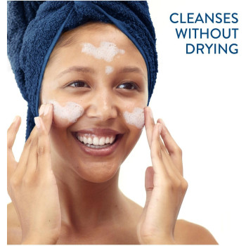 Cetaphil Oil Free Gentle Foaming Cleanser For Dry To Normal, Sensitive Skin, 8oz Pack of 2, Made With Glycerin And Vitamins B5 And E, Dermatologist Tested, Hypoallergenic, Soap Free, Fragrance Free