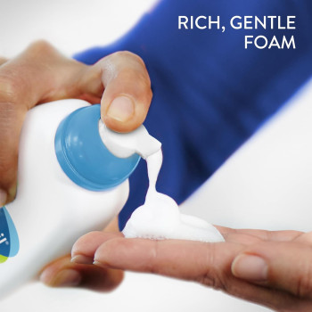 Cetaphil Oil Free Gentle Foaming Cleanser For Dry To Normal, Sensitive Skin, 8oz Pack of 2, Made With Glycerin And Vitamins B5 And E, Dermatologist Tested, Hypoallergenic, Soap Free, Fragrance Free