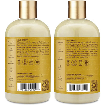 Shea Moisture Raw Shea Butter Restorative Shampoo 13oz And Conditioner Bundle 13oz