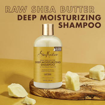 Shea Moisture Raw Shea Butter Restorative Shampoo 13oz And Conditioner Bundle 13oz