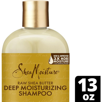 Shea Moisture Raw Shea Butter Restorative Shampoo 13oz And Conditioner Bundle 13oz
