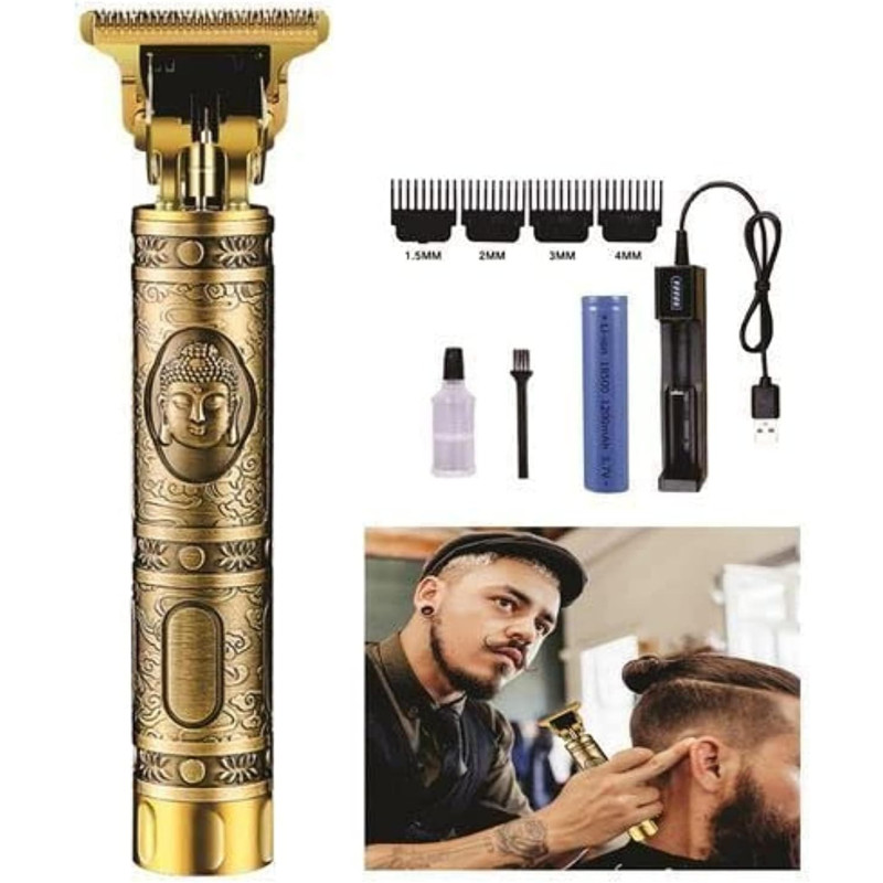 Kemei Km-228 Rechargeable USB Cordless Professional Hair Clippers