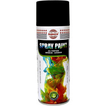 Asmaco Spray Paint, Matt Black, 280 Ml