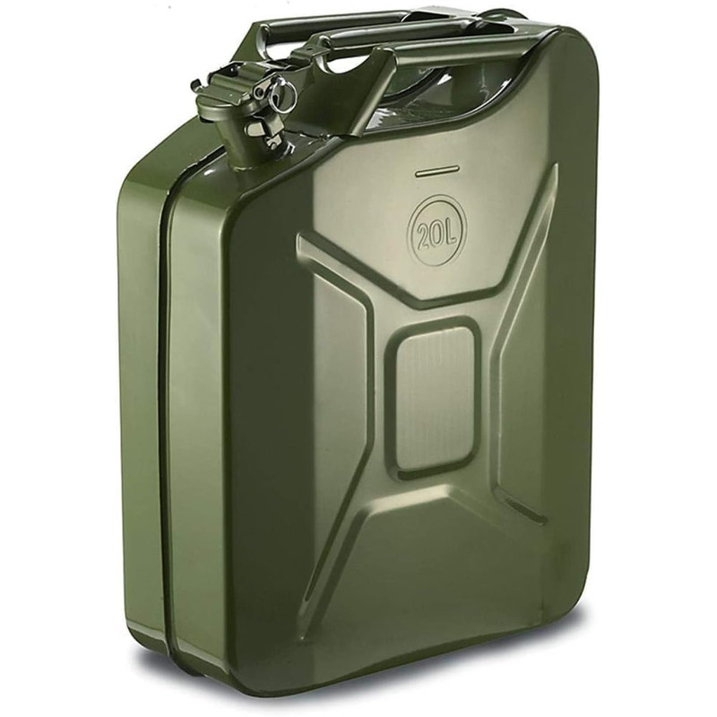 Heavy Duty Metal Jerry Can 20 liters