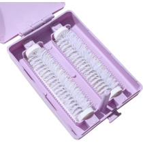 Abbasali Handheld Double Roller Style Brush, Manual Carpet Cleaning Brush, Sweeper, Crumb Remove Hair Brushes, Purple