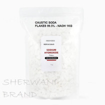 Caustic Soda Sodium Hydroxide Lye Flasks (1kg)
