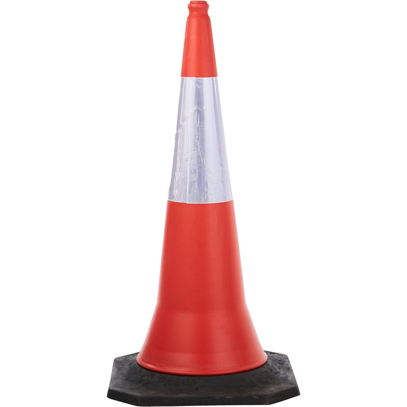 Sulfar Multi-Purpose Parking Gadget Traffic Cone, 1 Meter, Red
