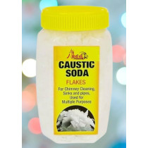 Abbasali Pure Caustic Soda Flakes 1 Kg Sodium Hydroxide NAOH Soap, Home Made Detergent Making Agent, Multipurpose Cleaning Soda