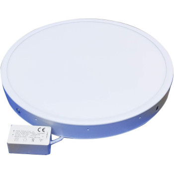 30W Round LED Spot Panel Light Surface Mounted Warm Colour