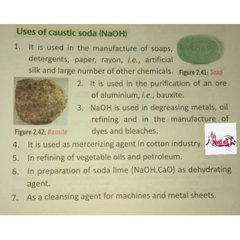 Abbasali Pure Caustic Soda Flakes 2000ml (1400 Gram), Sodium Hydroxide NaOH, Multipurpose Cleaning Soda, Home Made Detergent