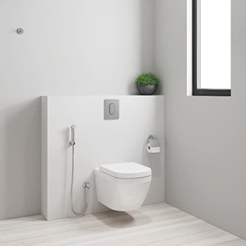 Grohe Bathroom Fixtures, Trigger Spray, Shattaf With Wall Holder - Tempesta-F Collection, International Variation, 26354000