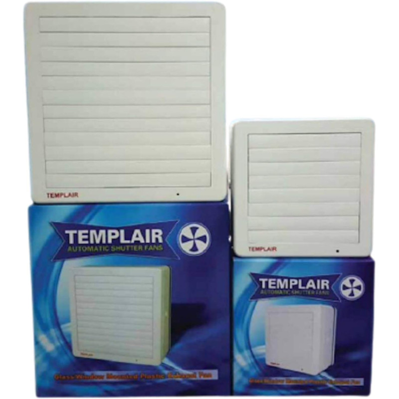 Templair Auto Shutter Exhaust Fan For Kitchen/Bathroom (6 Inch, 150mm)
