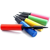 Abbasali Happy Birthday Double Action Balloon Pump Hand-Held Manual Balloon Inflator Air Pump Blower, Balloon Modelling Kit and Party Decoration, Pack Of 2Pcs