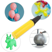 Abbasali Happy Birthday Double Action Balloon Pump Hand-Held Manual Balloon Inflator Air Pump Blower, Balloon Modelling Kit and Party Decoration, Pack Of 2Pcs