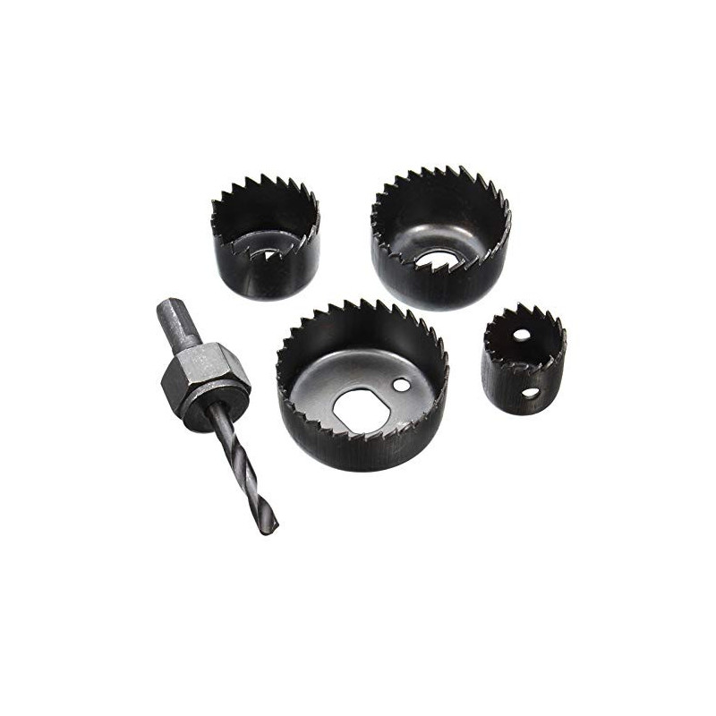 Ashimaz 5pcs/set Hole Saw Set Drill Bits Cutting Cutter Kit Round Circular 25cm x 35cm x 44cm x 50cm Hole Saw Drilling Kit Set