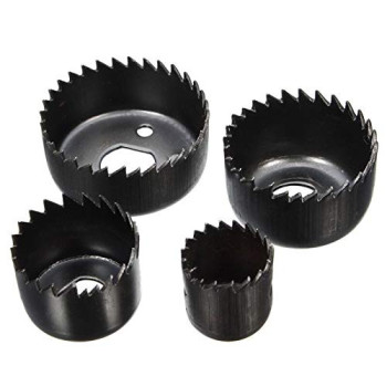 Ashimaz 5pcs/set Hole Saw Set Drill Bits Cutting Cutter Kit Round Circular 25cm x 35cm x 44cm x 50cm Hole Saw Drilling Kit Set