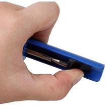 Metal Pump Sucker Solder Irons Remover Tool - Blue, Silver