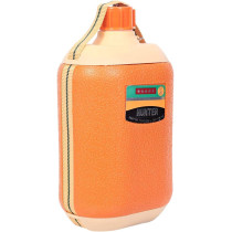 6 x Hunter Plastic Water Bottle (Orange, Pack of 6)