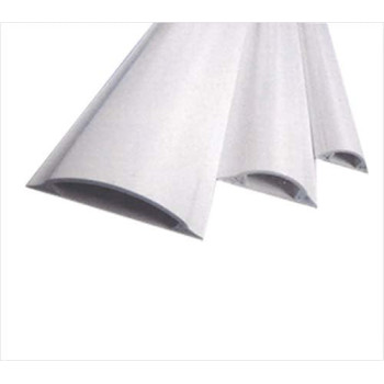 PVC ARC Floor Trunking With Sticker, 2 Pieces of 1m (25mm X 8mm)