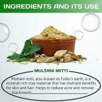 Abbasali 100% Organic Pure Multani Mitti (Fuller's Earth) Face Clay For Oil Control (1 KG)