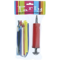 Abbasali Balloon with Pump -15pcs pack
