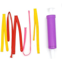 Abbasali Balloon with Pump -15pcs pack